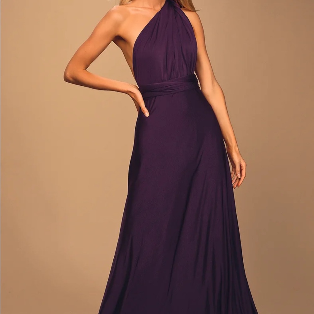 Lulus always stunning convertible dress- Small and Large
